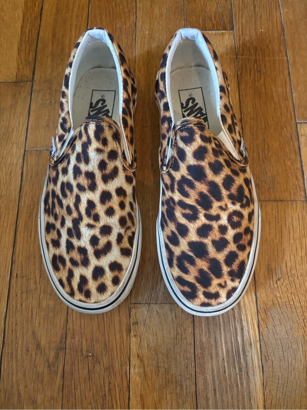 Vans Slip-On Leopard Print Sneakers